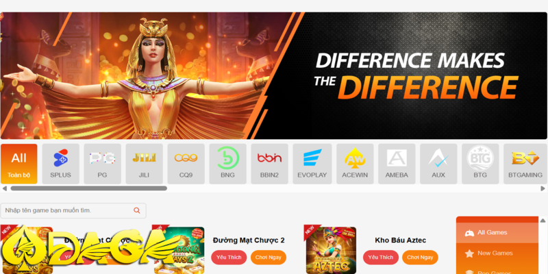nổ hũ daga hàng nghìn game