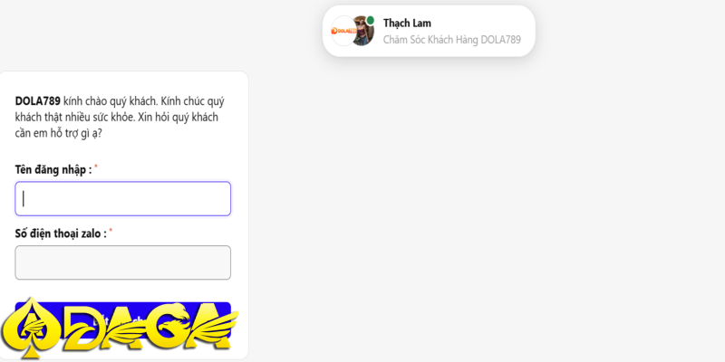 xử lý nhanh khi không đăng nhập daga thành công